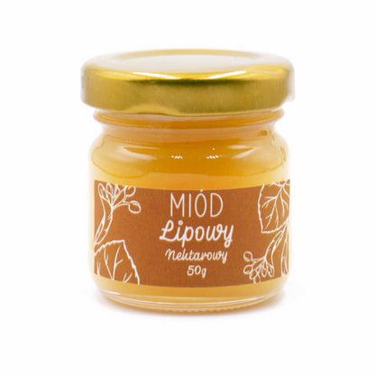 Miód nektarowy lipowy 50g