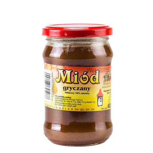 Polski miód gryczany 400g